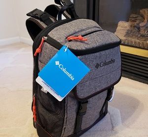 COLUMBIA SOUTH CANYON BACKPACK DIAPER BAG, GREY